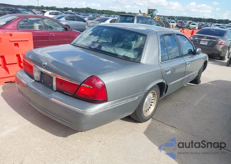1998 Mercury Grand Marquis из США, поврежденный, VIN 2MEFM75W2WX650946